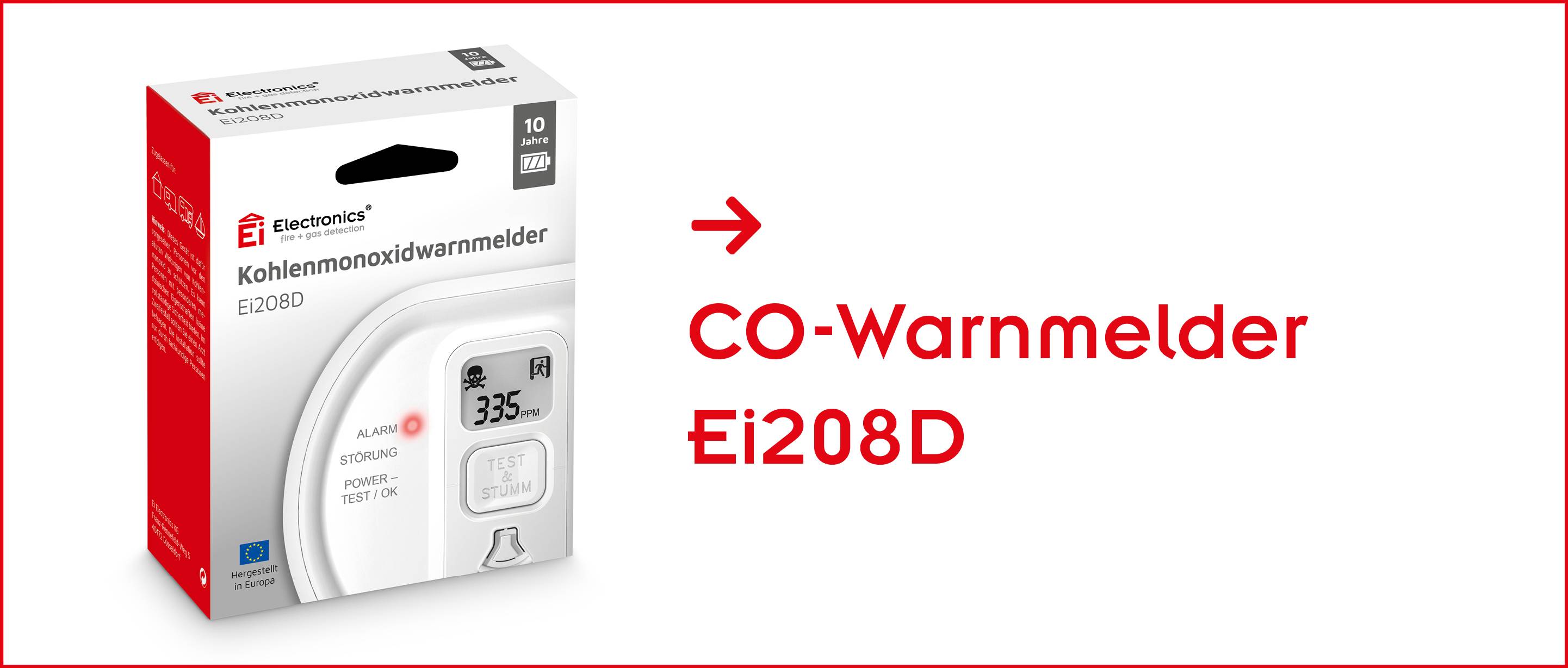 CO-Warnmelder Ei208D