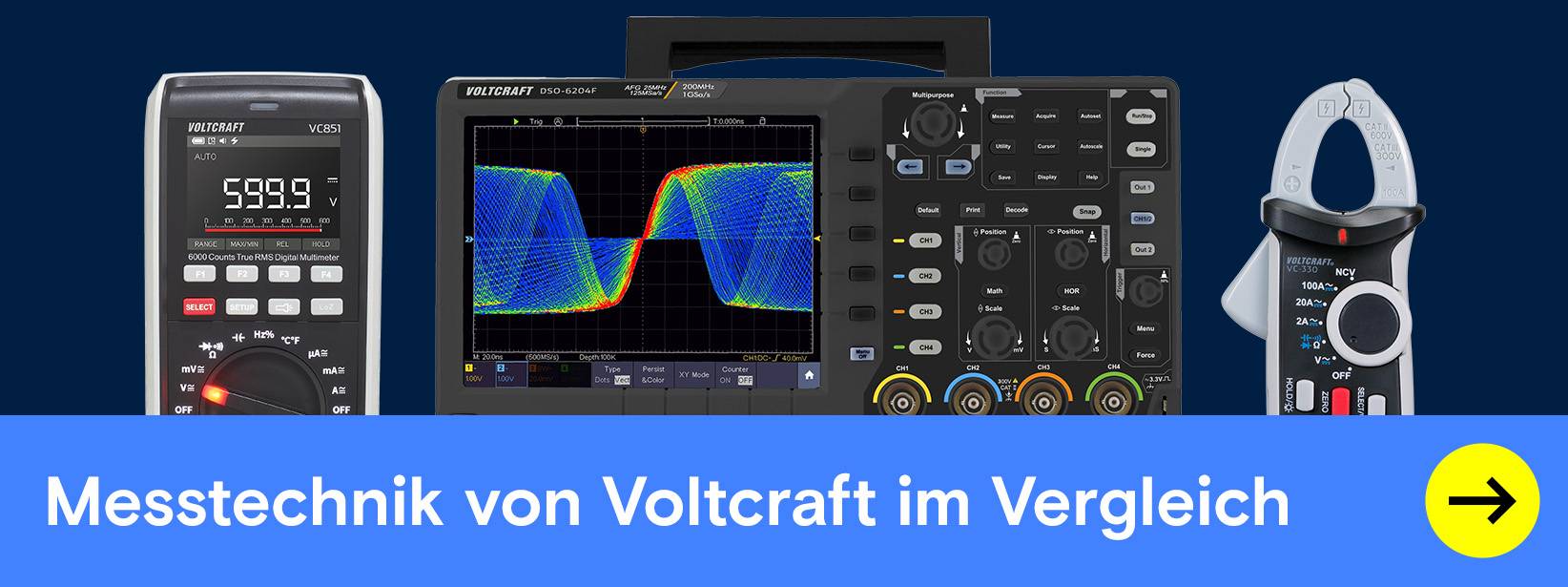 Voltcraft - Messtechnik im Vergleich