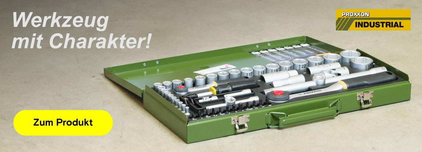 Proxxon Industrial Werkzeug mit Charakter!