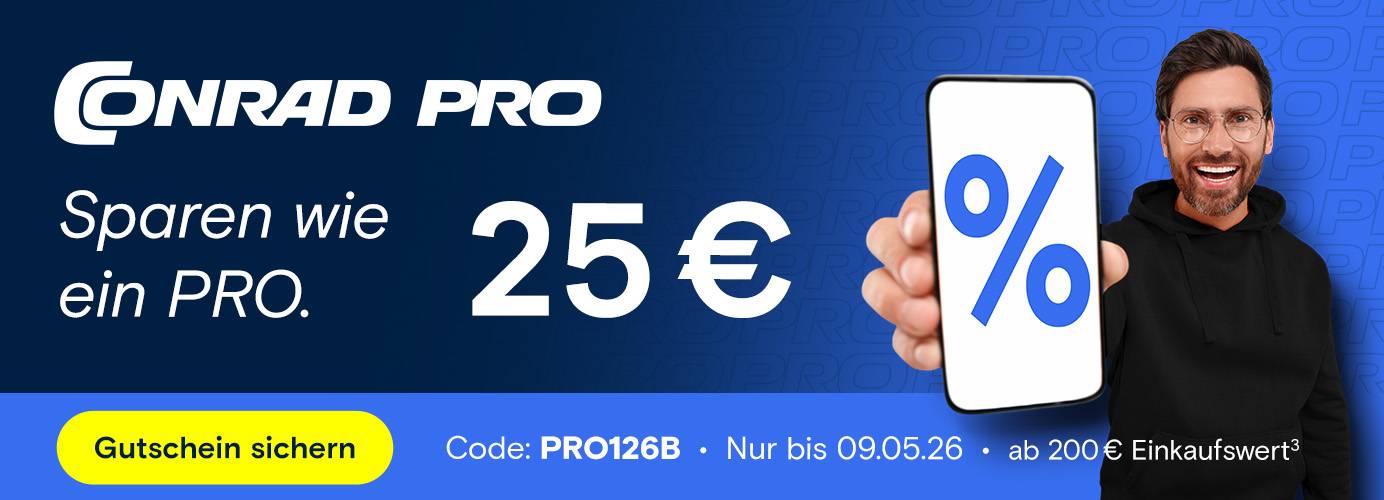 Conrad PRO - Sparen wie ein PRO