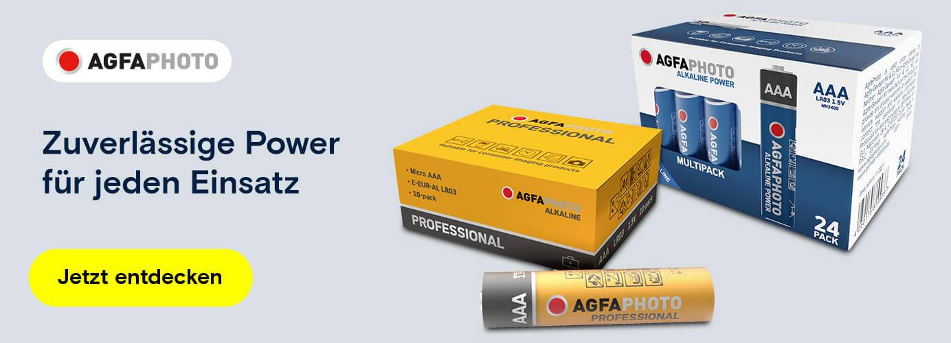 AGFAPHOTO - Zuverlässige Power für jeden Einsatz