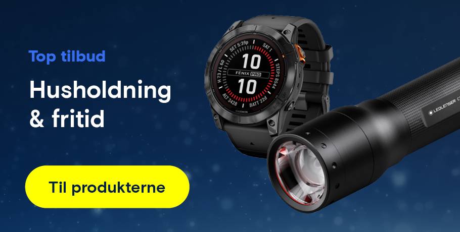 Julens slutspurtstilbud husholdning & fritid 