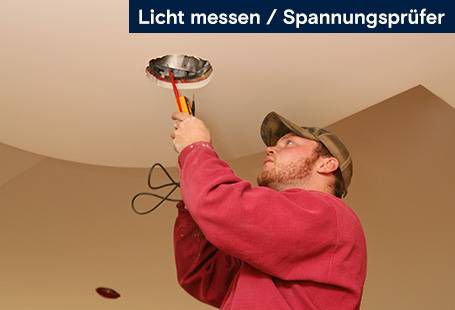 Licht messen / Spannungsprüfer