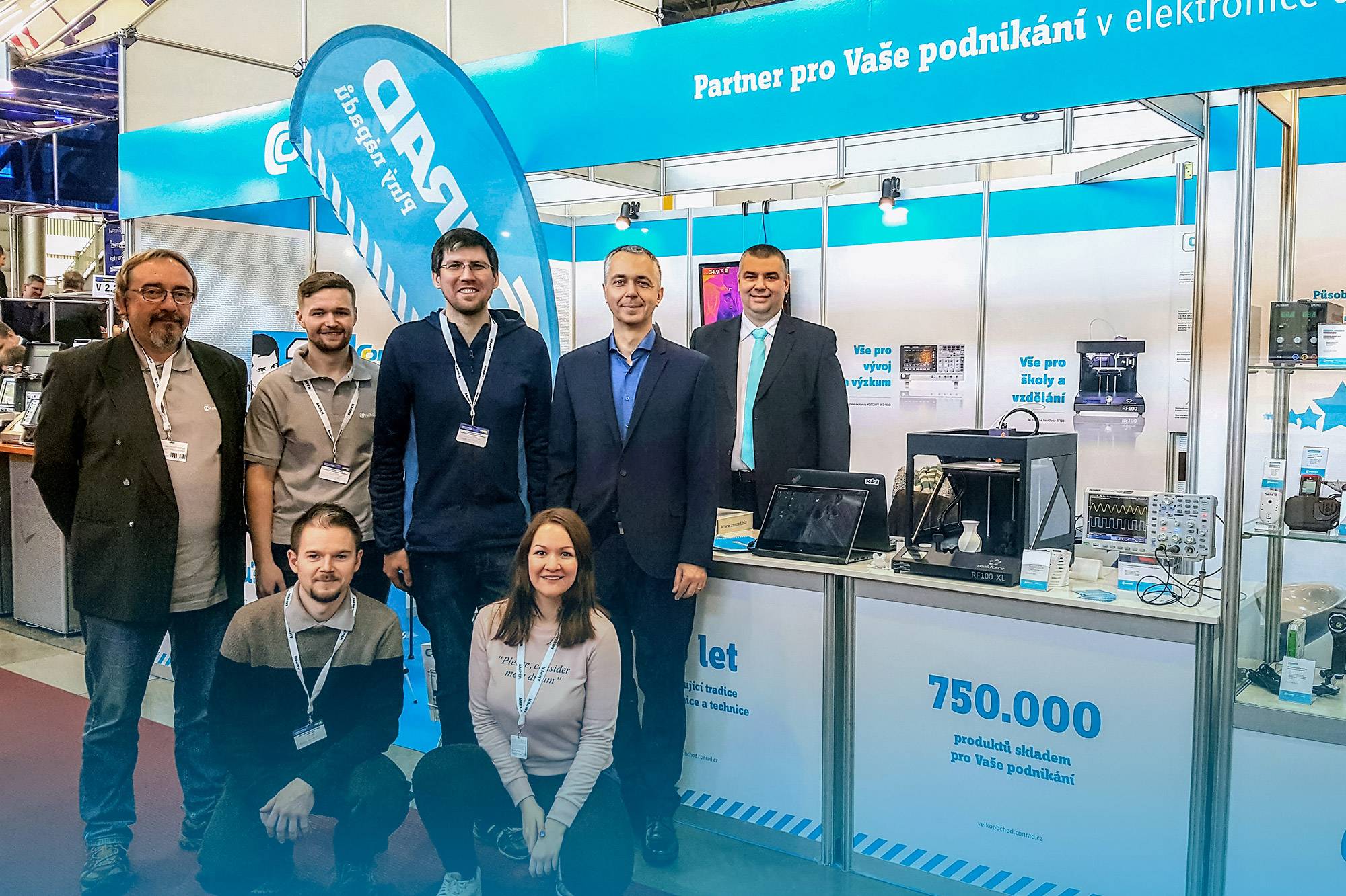 Conrad se zúčastnil veletrhu Amper 2018