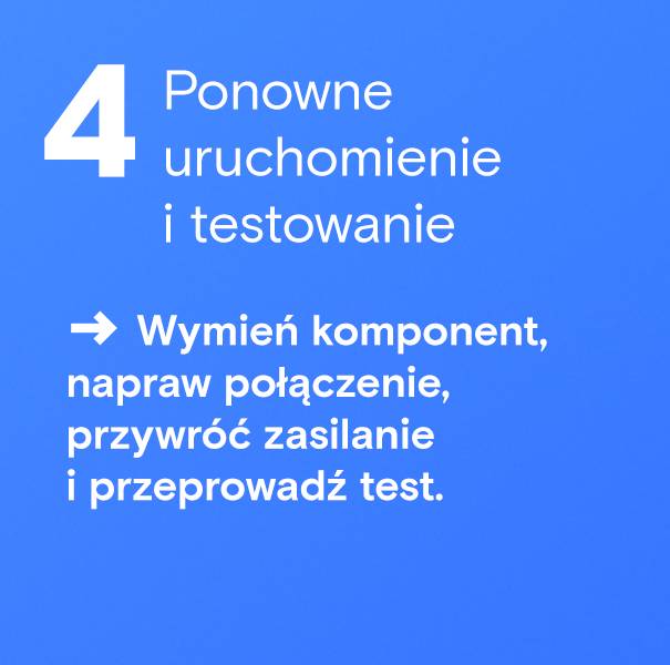 Ponowne uruchomienie i sprawdzenie działania 