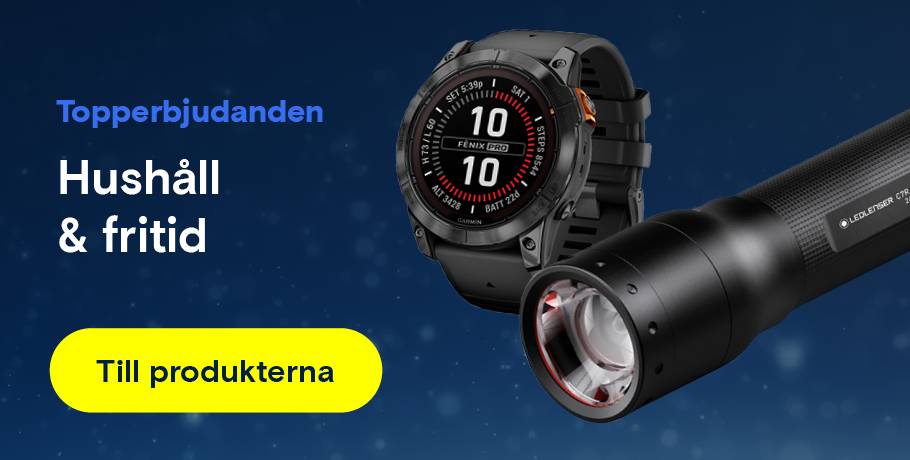 Julens slutspurtserbjudanden hushåll & fritid