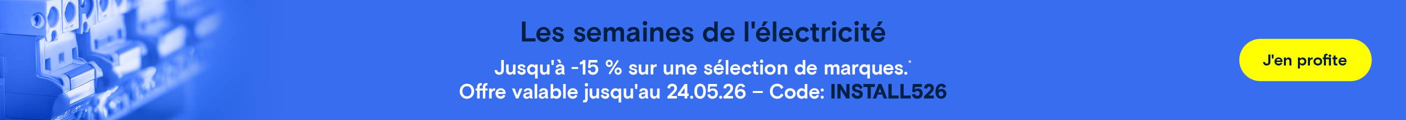 Les semaines de l'installation