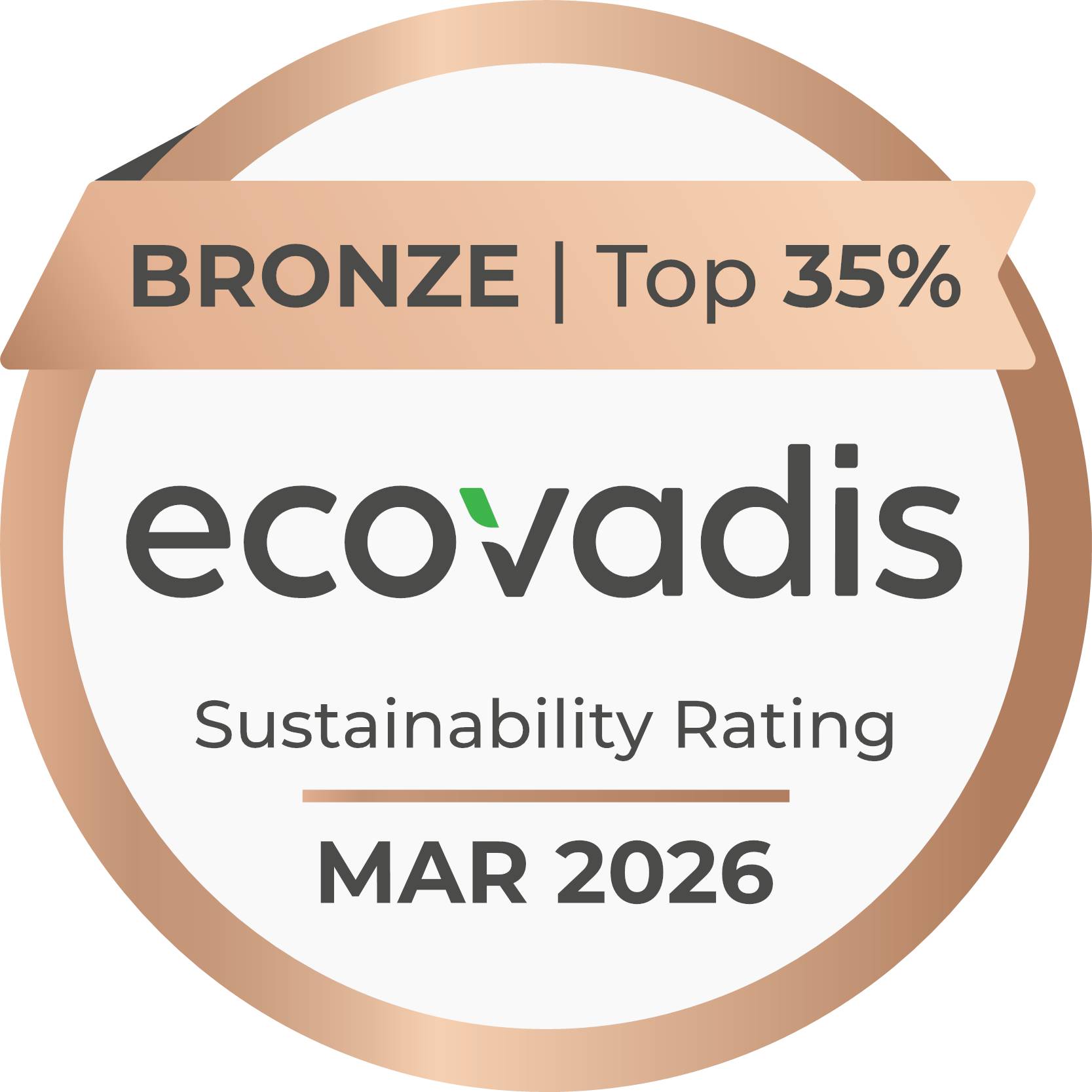 EcoVadis Rating 2026
