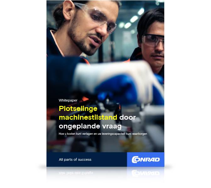 Whitepaper: plotselinge stilstand van machines door ongeplande vraag