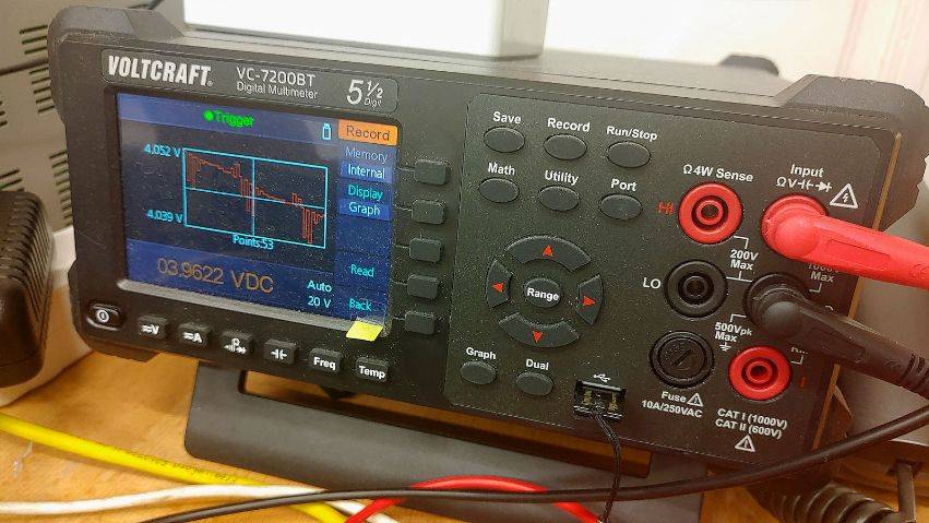 Stolní multimetr VC7200BT