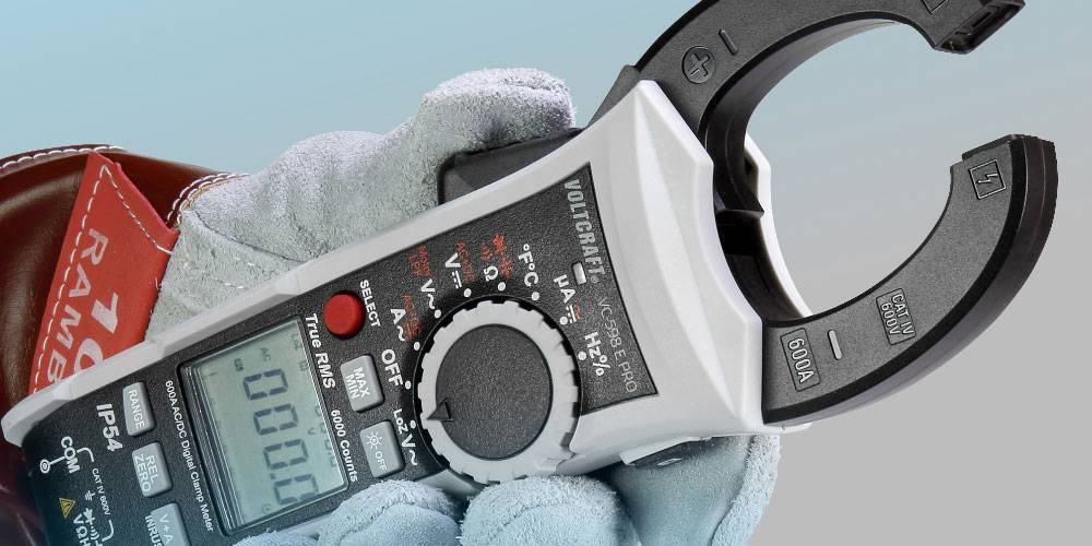 Nová řada klešťových multimetrů VOLTCRAFT VC-740 E a VC-750 E