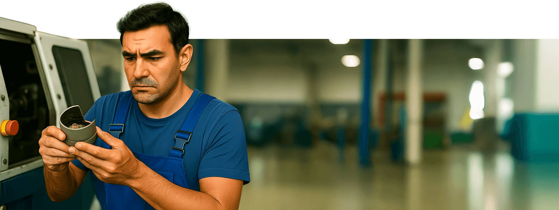 Quando il materiale non funziona, spesso si interrompe l'intero processo.