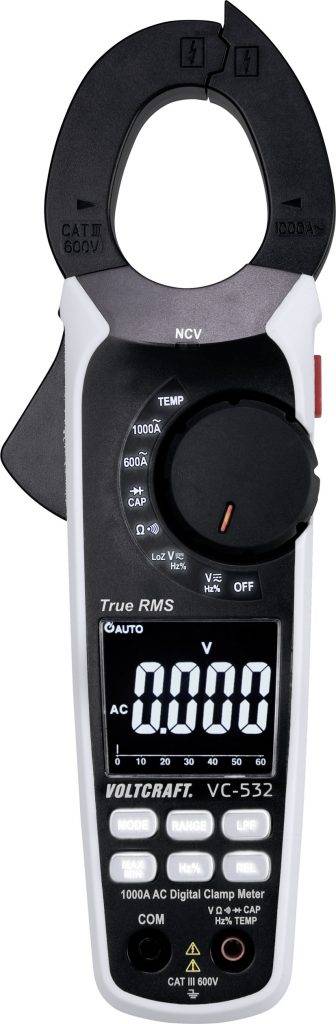 Proudové kleště Voltcraft VC-532