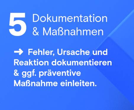 Dokumentation & Maßnahmen