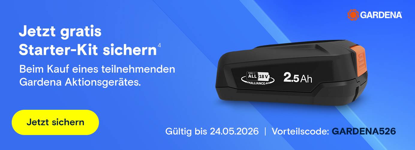 Gardena - Jetzt Starter-Kit sichern!