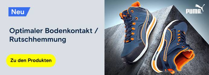 PUMA - Optimaler Bodenkontakt / Rutschhemmung