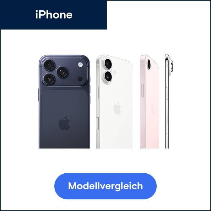 iPhone Modellvergleich