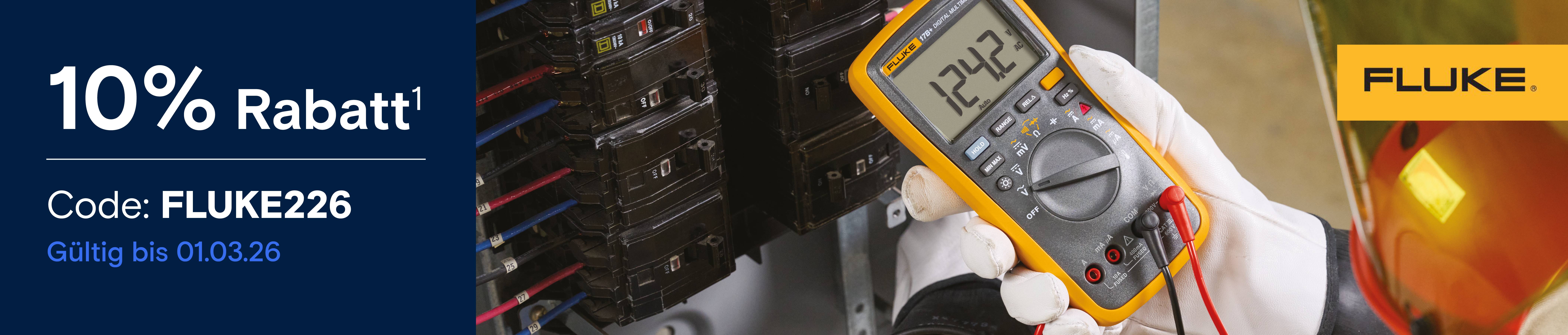 Fluke - 10 % Rabatt