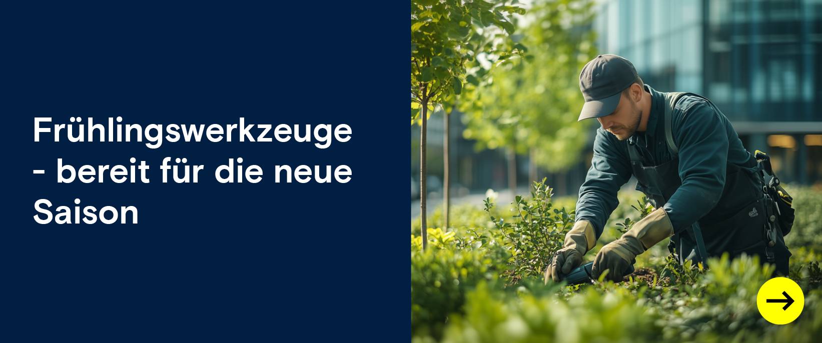 Unsere Frühlingsangebote: Smartwatch, Handschuhe und Blumen.