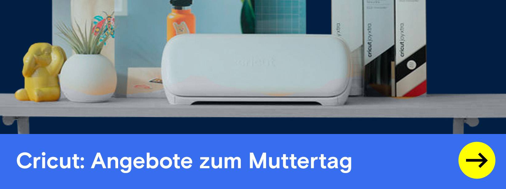 Cricut: Plotter und Bastelmaterial zum Muttertag.