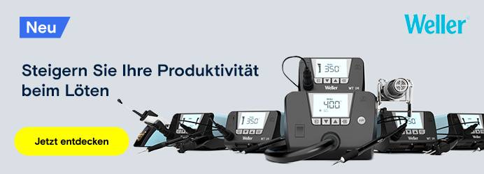 Weller - Steigern Sie Ihre Produktivität beim Löten