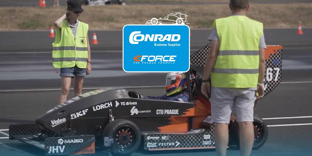 Fantastický úspěch elektrické formule eForce z ČVUT na závodech v Mostě