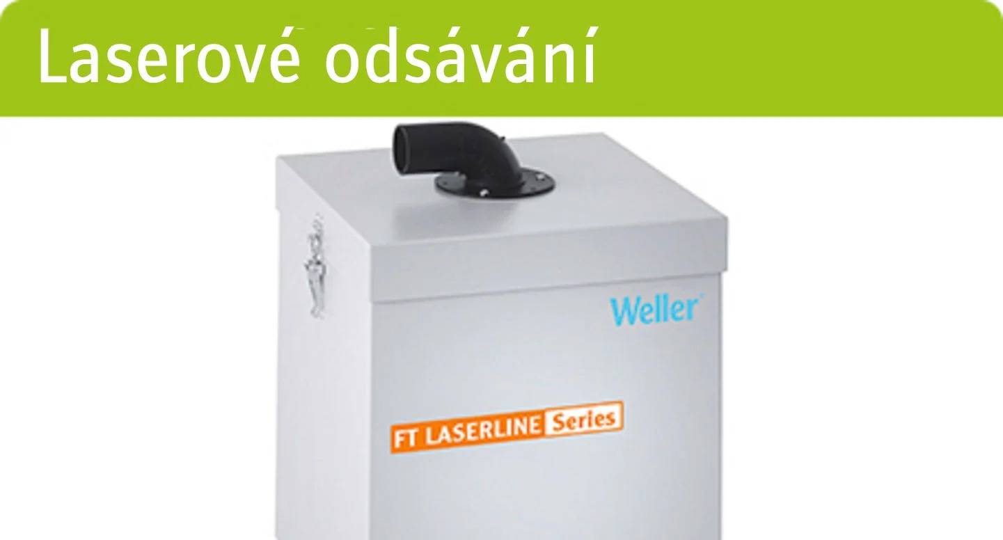 Laserové odsávání Weller