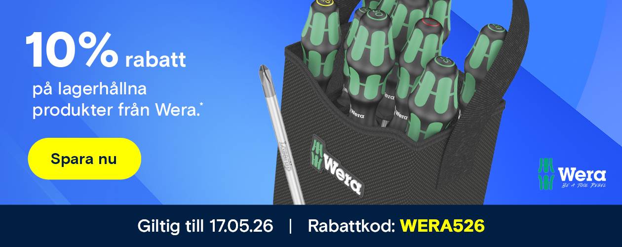 Wera 10% rabatt