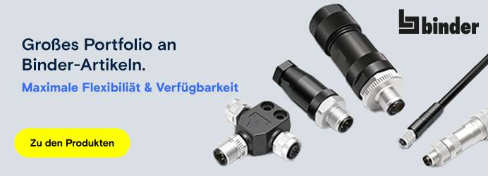 Großes Portfolie an Binder Artikeln