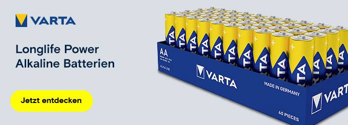 VARTA - Longlife Power Alkaline Batterien