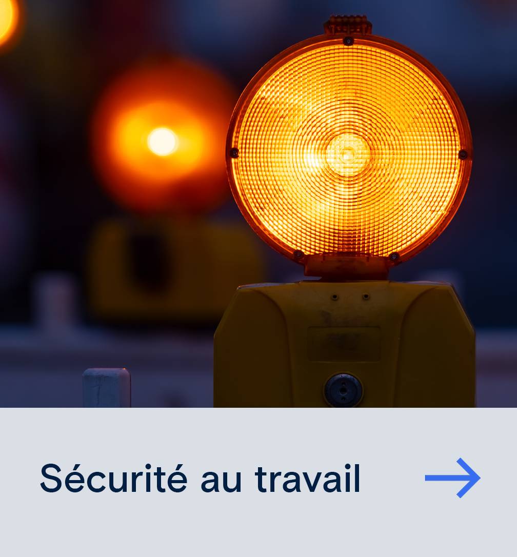 Sécurité au travail