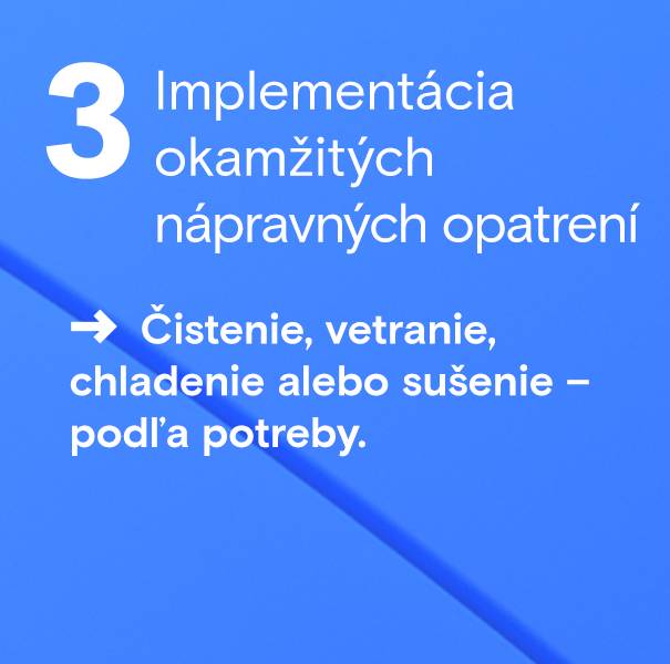 Implementace okamžitých nápravných opatření