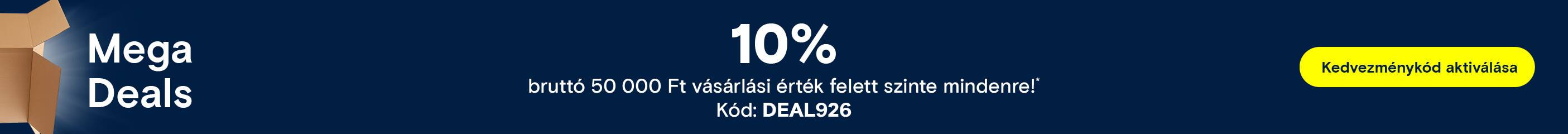 Conrad Mega Deals akár 10 % kedvezmény