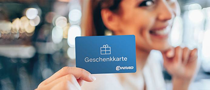 Conrad Geschenkkarte