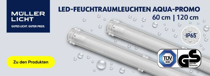 Müller Licht - LED-Feuchtraumleuchten Aqua Promo