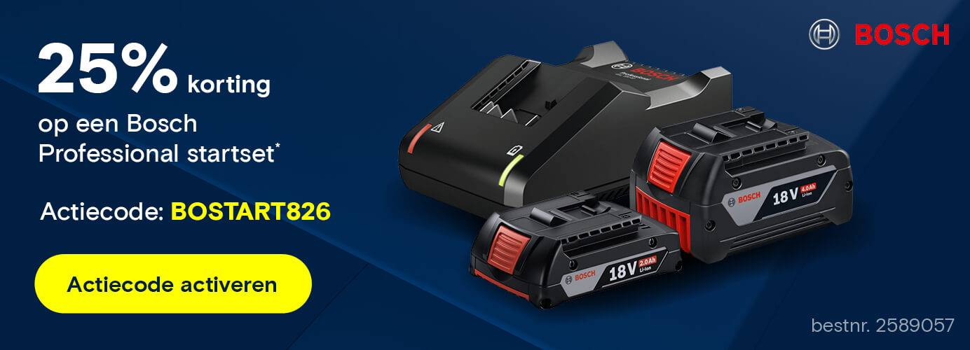 Bosch Professional startset-actie