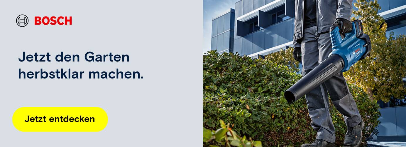 Bosch Pro - Jetzt den Garten startklar machen
