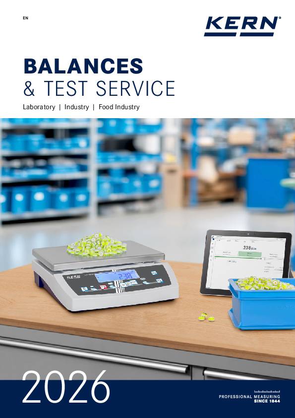 Catalog Balances & Test service 2026