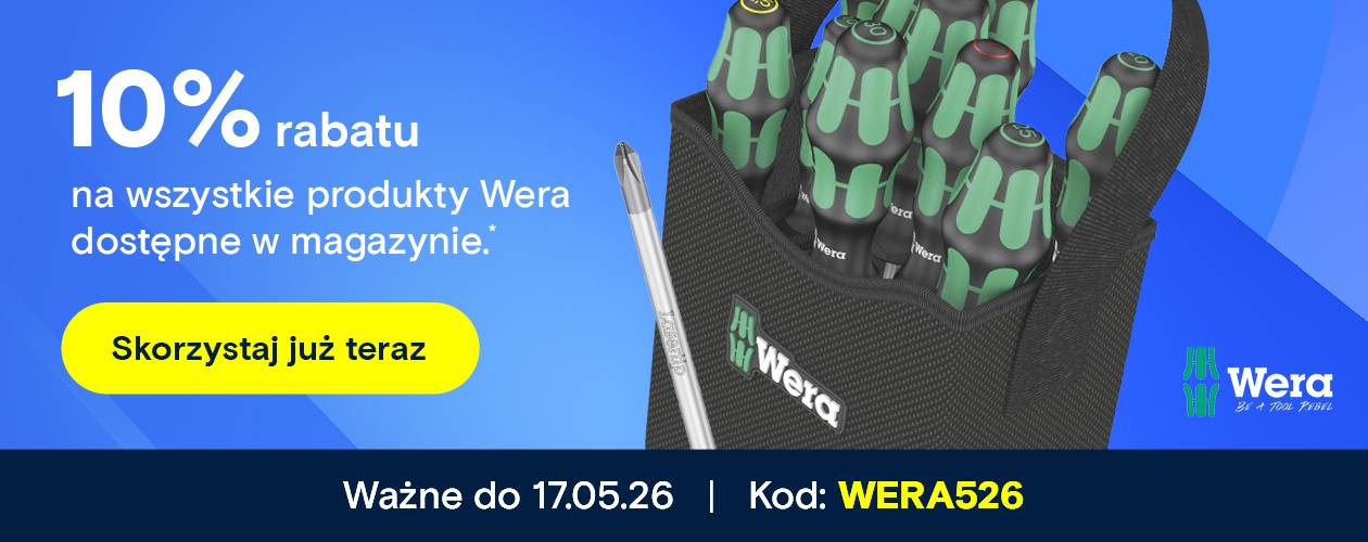 10% rabatu Wera