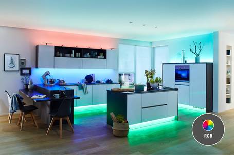 RGB-LEDs bieten eine breite Farbpalette 