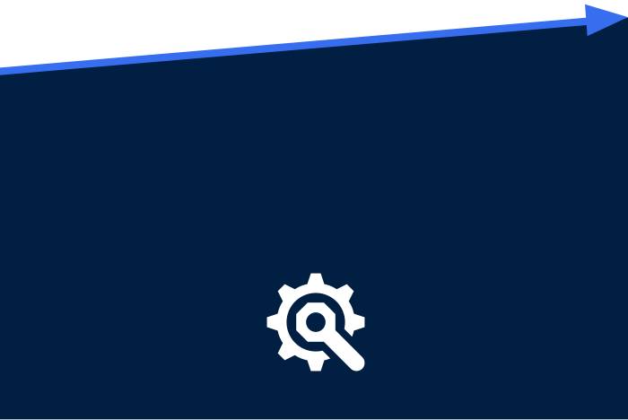 Simbolo composto da ruote dentate bianche e chiave inglese.