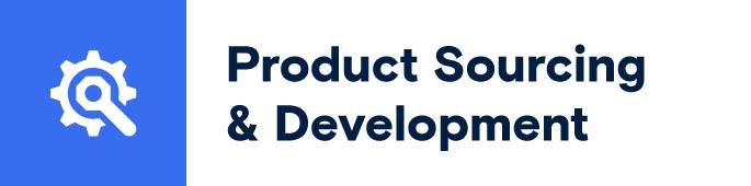 Weißes Zahnradsymbol mit Lupe in der Mitte.