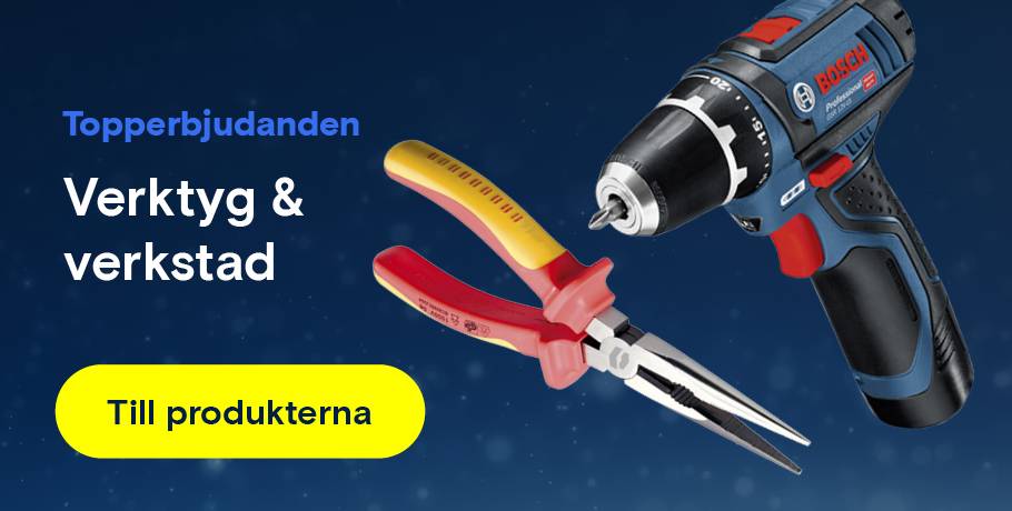 Julens slutspurtserbjudanden verktyg & verkstad