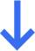 Ein Symbol eines nach unten zeigenden Pfeils.