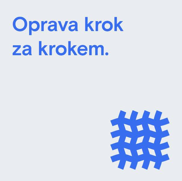 Oprava krok za krokem