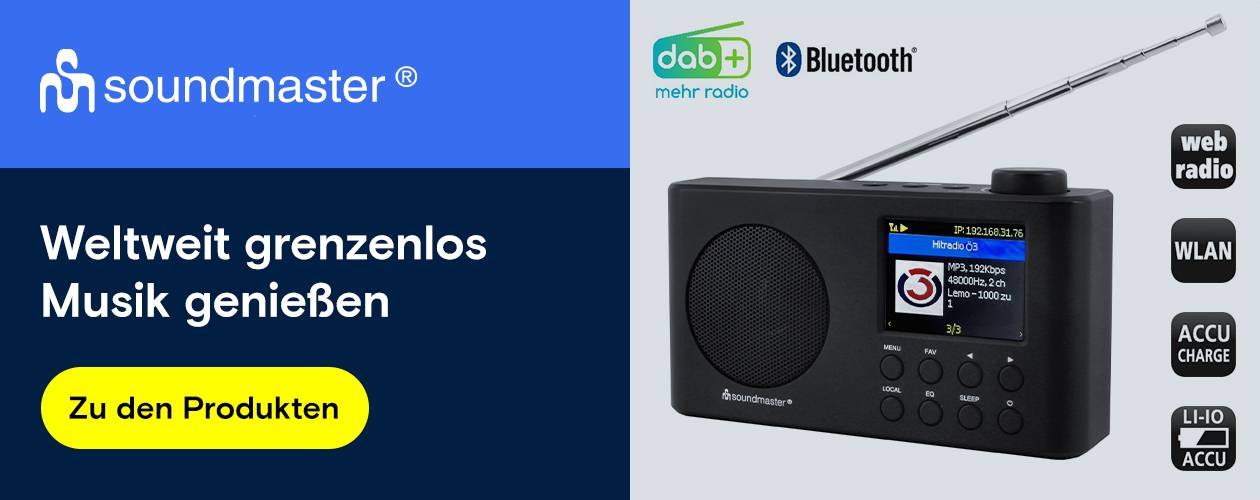 Soundmaster - Weltweit grenzenlos Musik hören