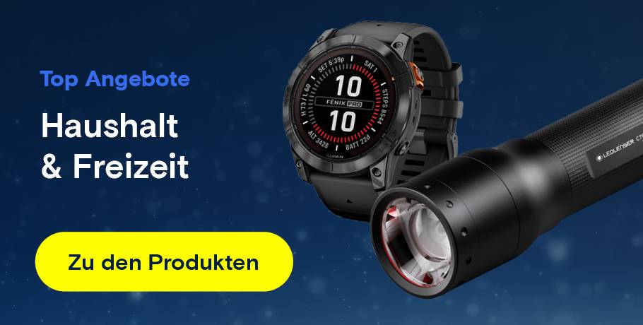 Xmas Jahresendspurt Angebote Haushalt & Freizeit