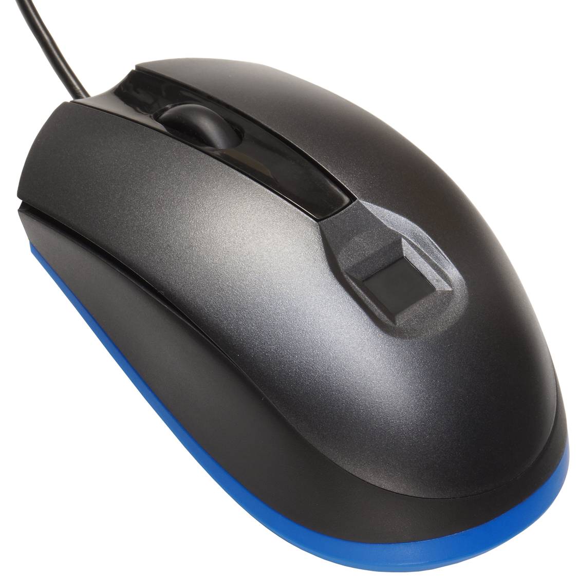 FeinTech FPM00300 Computermaus mit Fingerprint-Sensor Windows Hello USB ...