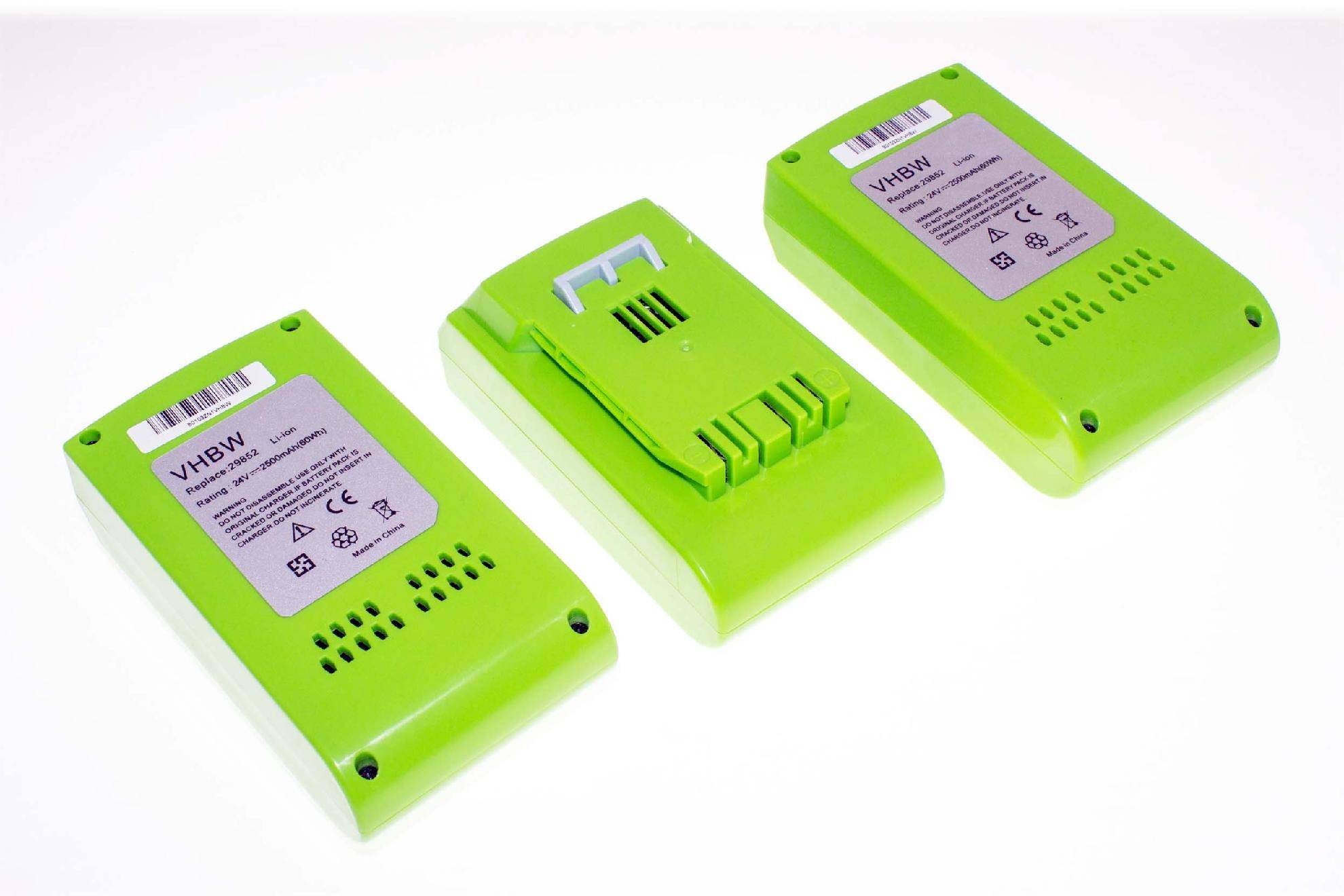 29852 29807 WERKZEUG AKKU 24V 4000mAh für GREENWORKS 29322 29837 29842