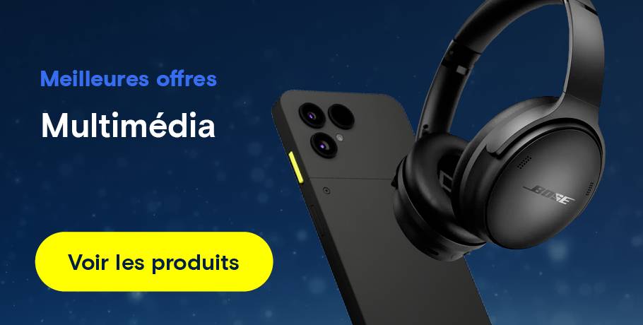 Offre de Noël sur le multimédia